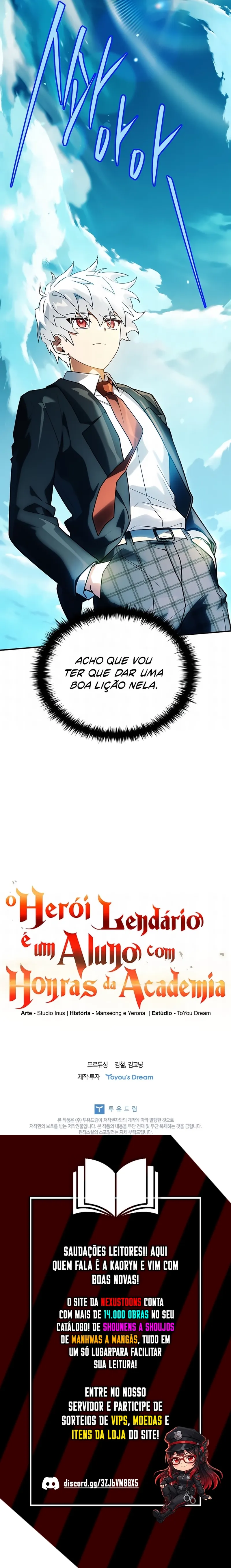O Herói Lendário é um Aluno Com Honras da Academia capitulo 93 pagina 44