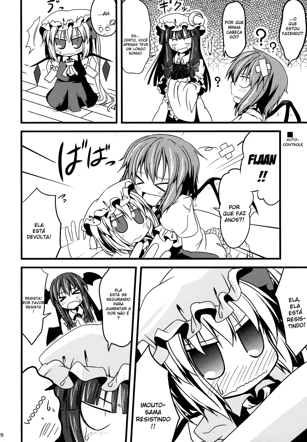 Flandre Chibi: A Queridinha da MansÃ£o Scarlet capitulo 3 pagina 11