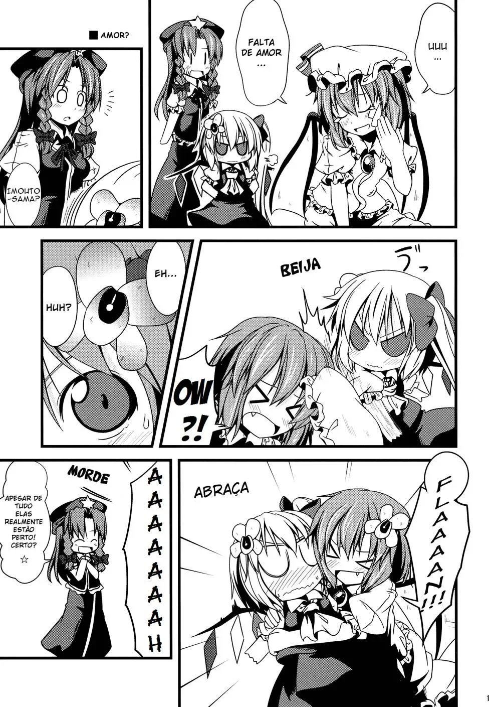 Flandre Chibi: A Queridinha da MansÃ£o Scarlet capitulo 3 pagina 13
