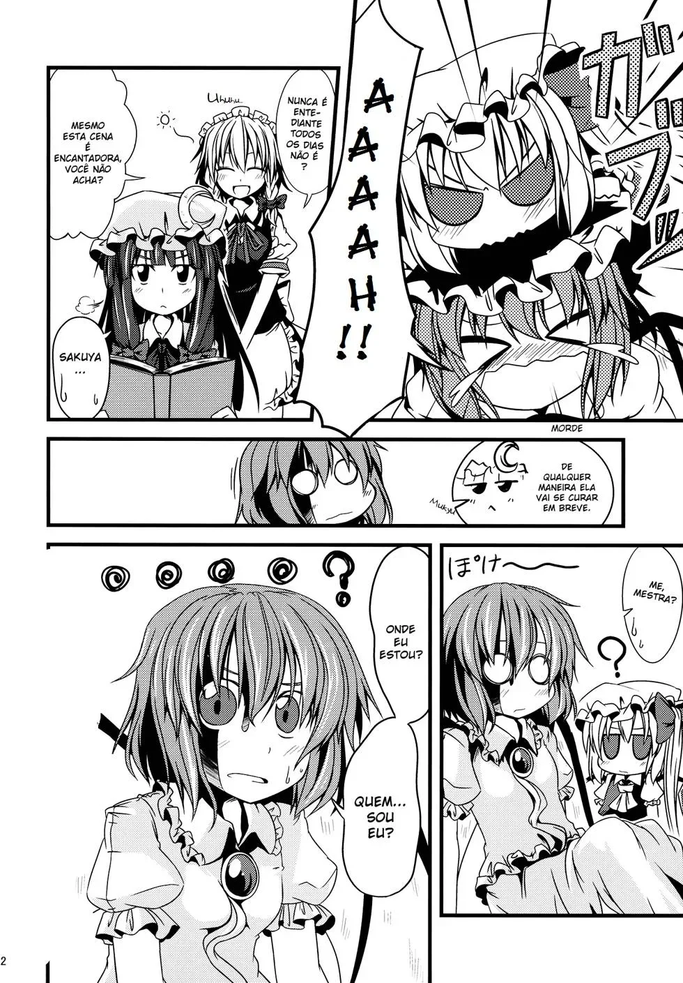 Flandre Chibi: A Queridinha da MansÃ£o Scarlet capitulo 3 pagina 14