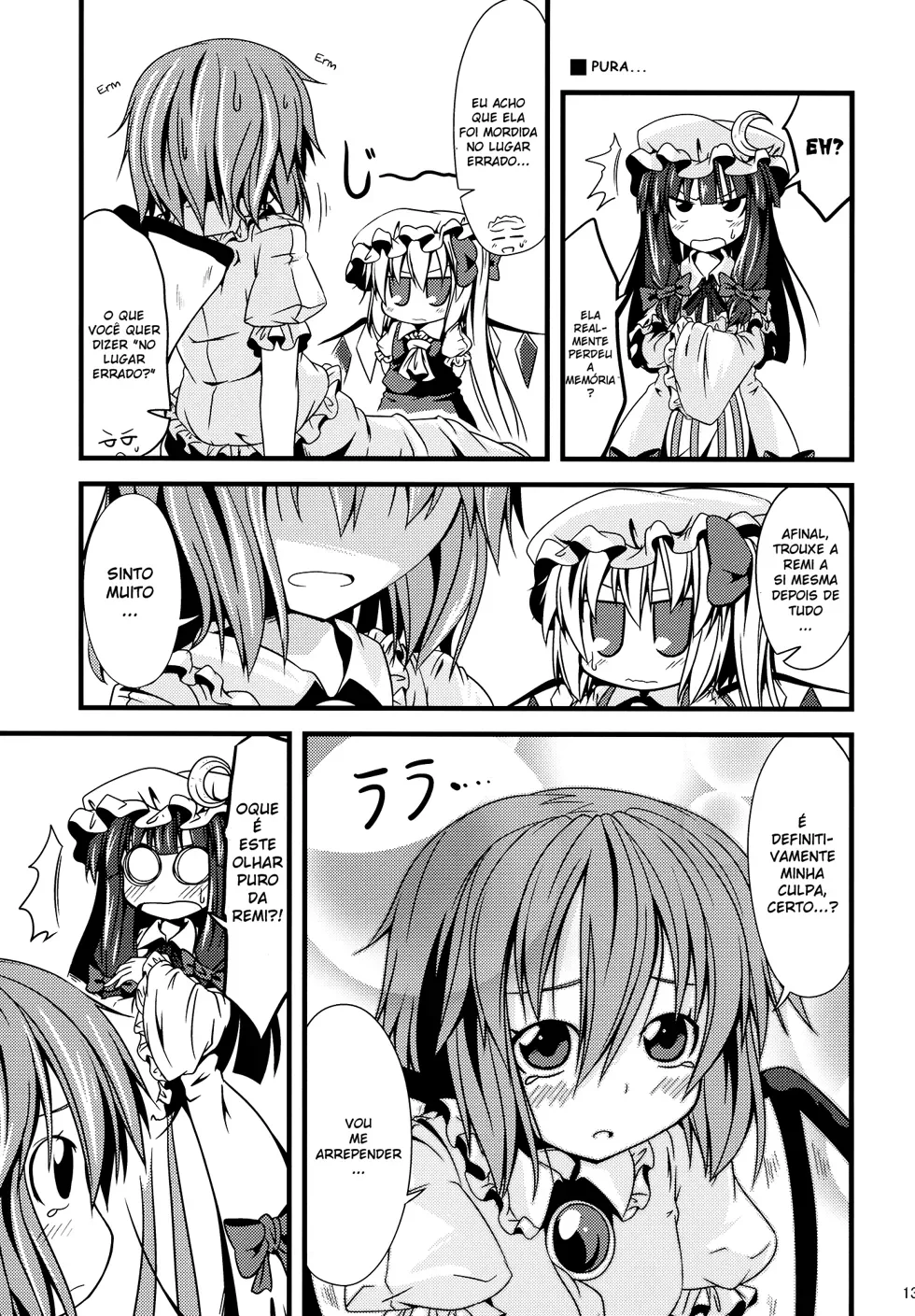 Flandre Chibi: A Queridinha da MansÃ£o Scarlet capitulo 3 pagina 15
