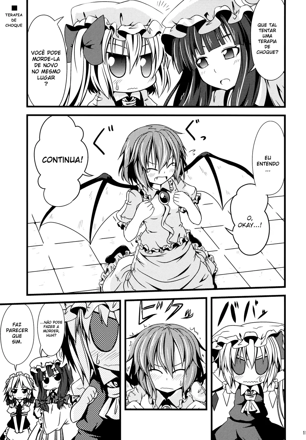 Flandre Chibi: A Queridinha da MansÃ£o Scarlet capitulo 3 pagina 17