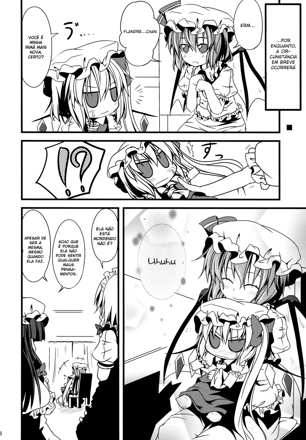 Flandre Chibi: A Queridinha da MansÃ£o Scarlet capitulo 3 pagina 18