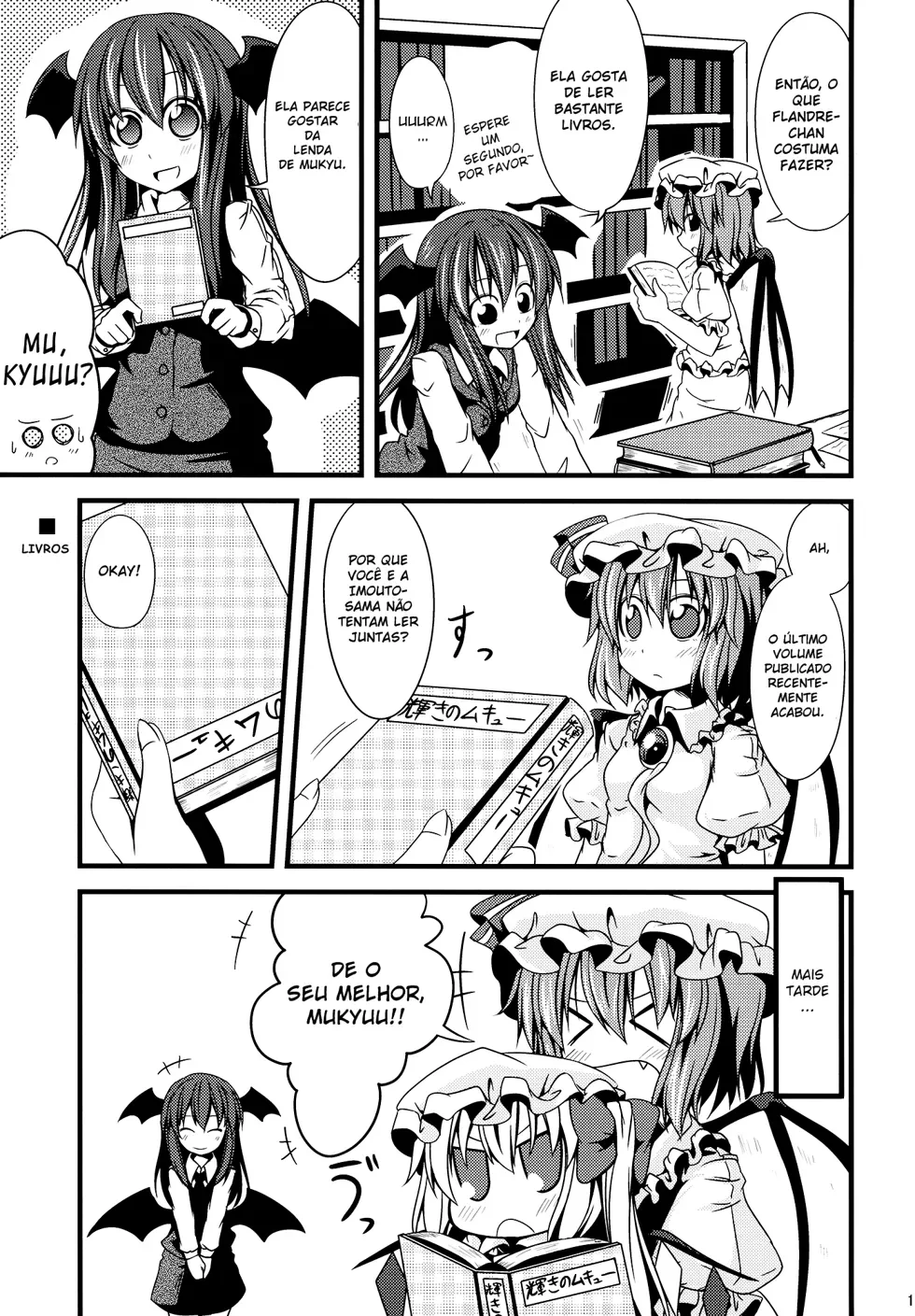 Flandre Chibi: A Queridinha da MansÃ£o Scarlet capitulo 3 pagina 19