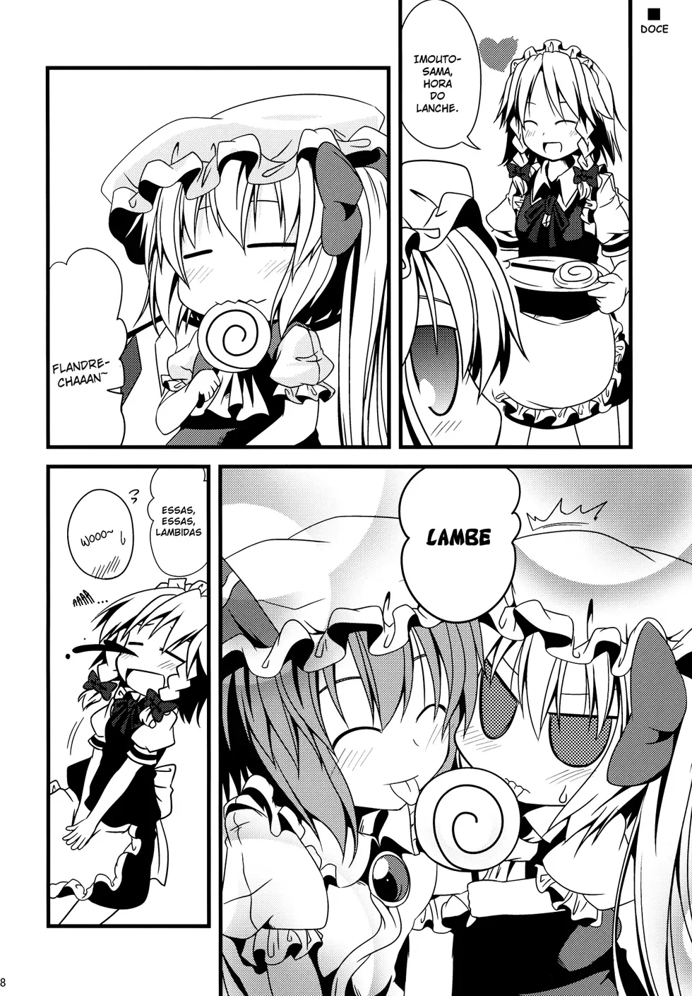 Flandre Chibi: A Queridinha da MansÃ£o Scarlet capitulo 3 pagina 20