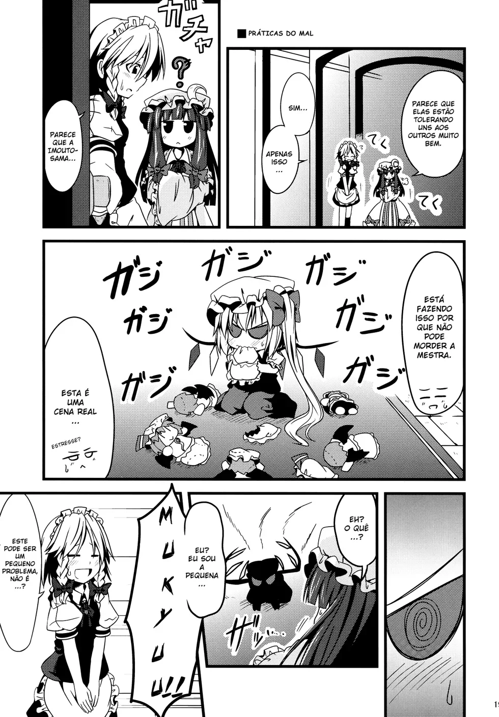 Flandre Chibi: A Queridinha da MansÃ£o Scarlet capitulo 3 pagina 21