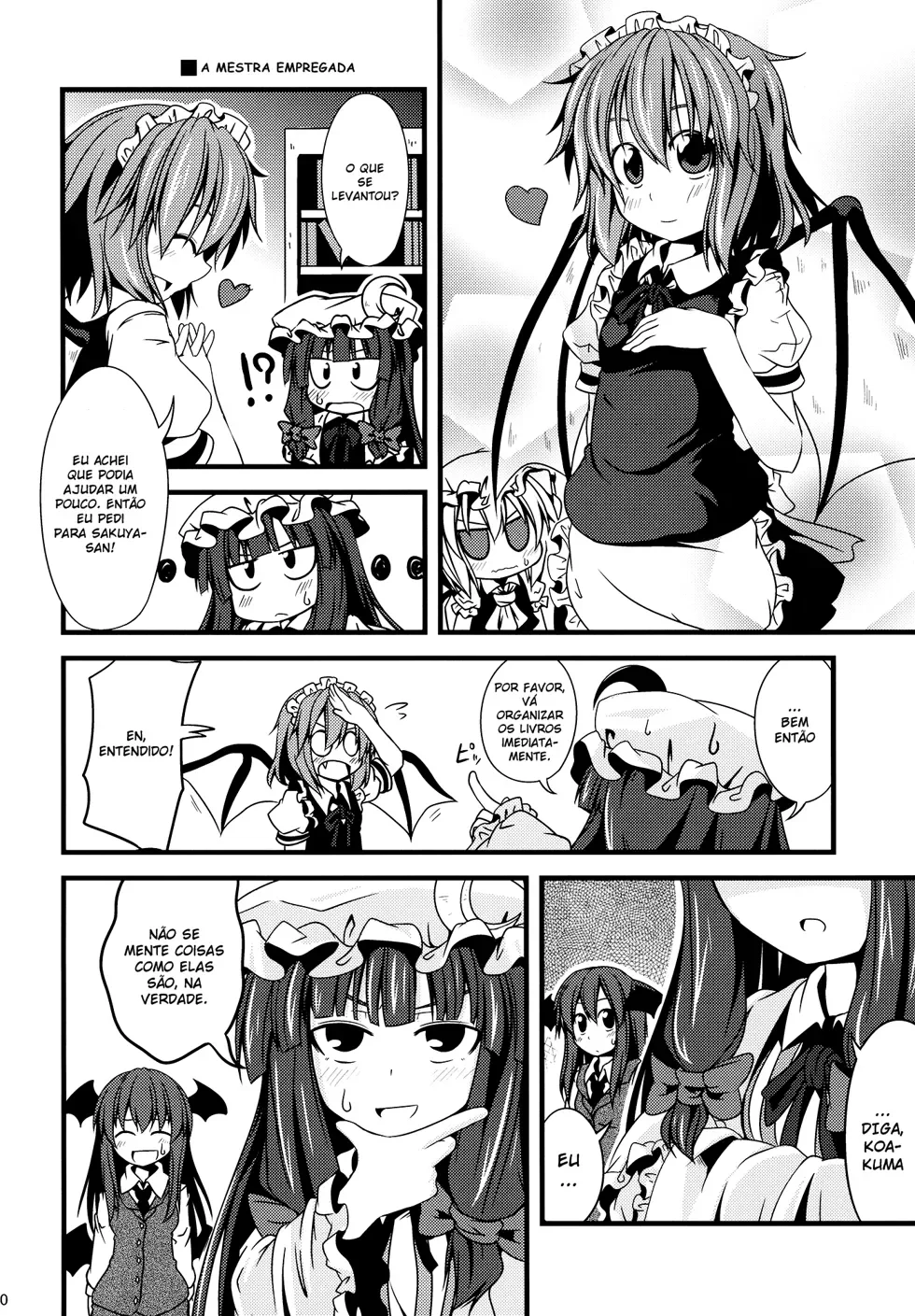 Flandre Chibi: A Queridinha da MansÃ£o Scarlet capitulo 3 pagina 22