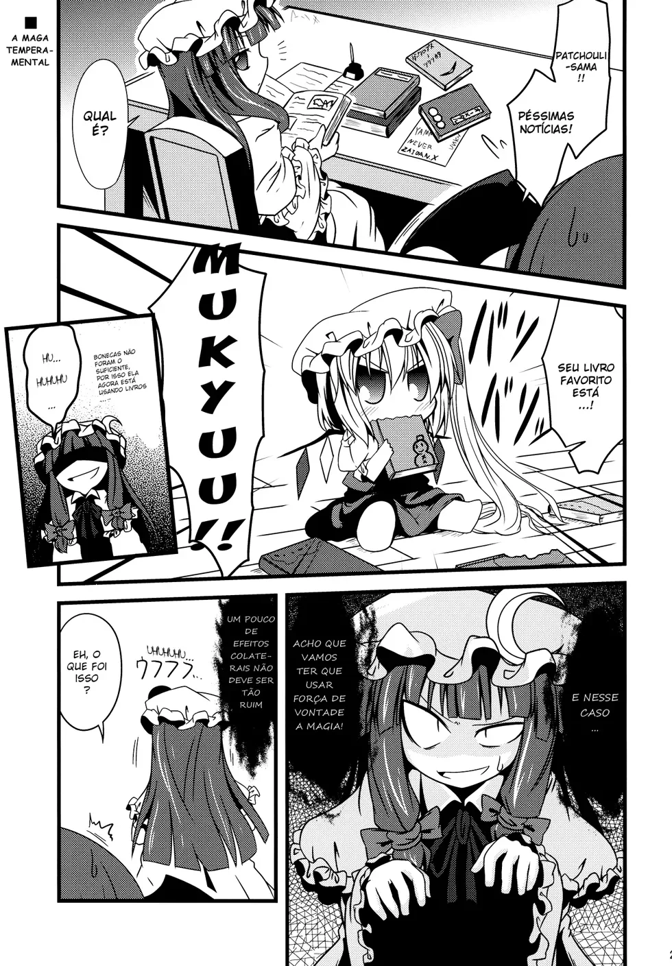 Flandre Chibi: A Queridinha da MansÃ£o Scarlet capitulo 3 pagina 25