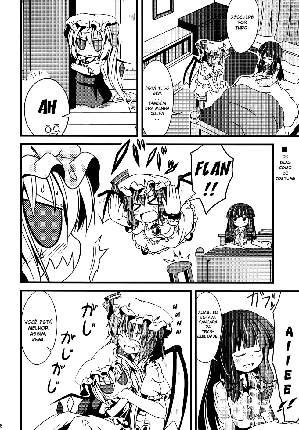 Flandre Chibi: A Queridinha da MansÃ£o Scarlet capitulo 3 pagina 29