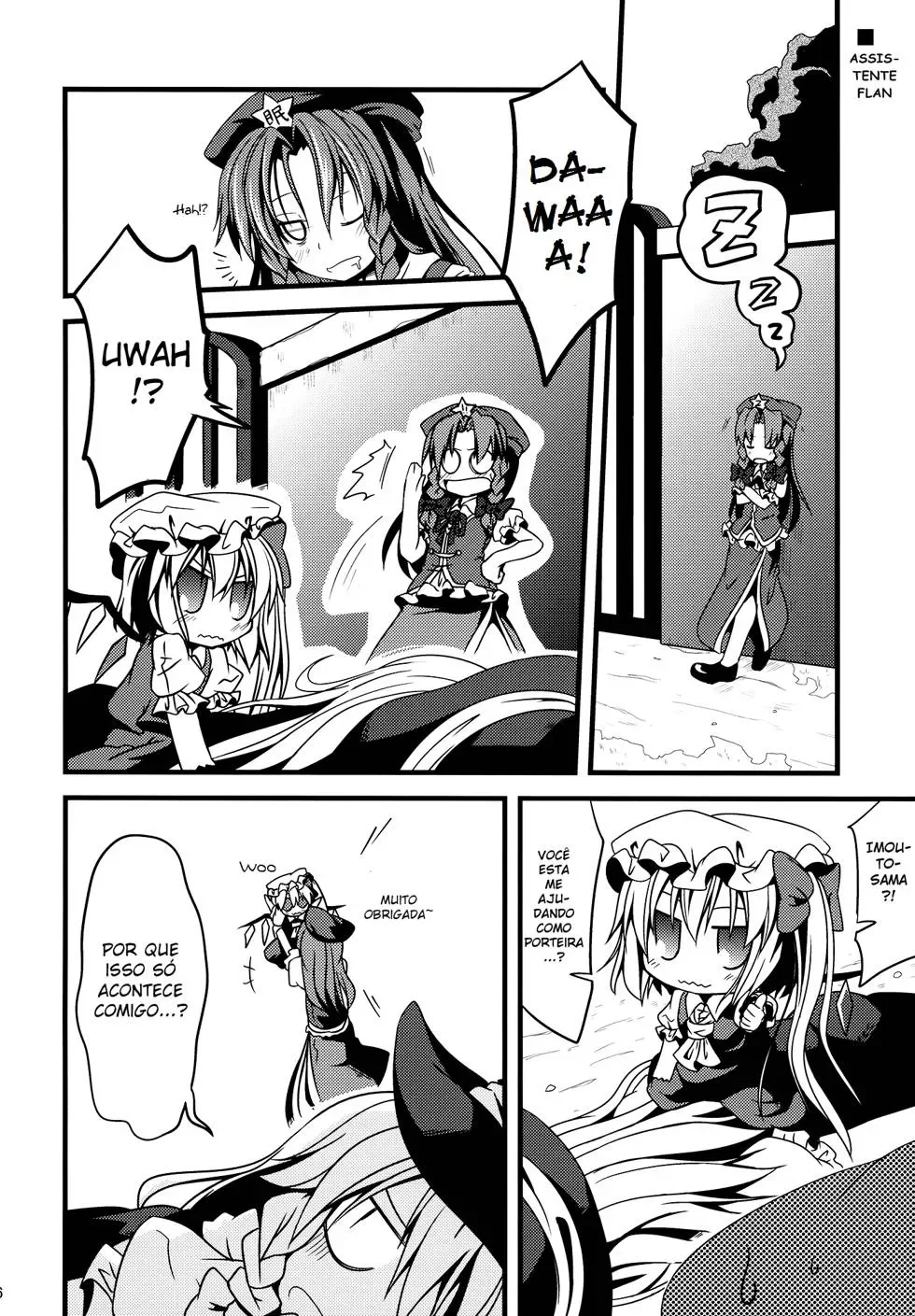 Flandre Chibi: A Queridinha da MansÃ£o Scarlet capitulo 3 pagina 7