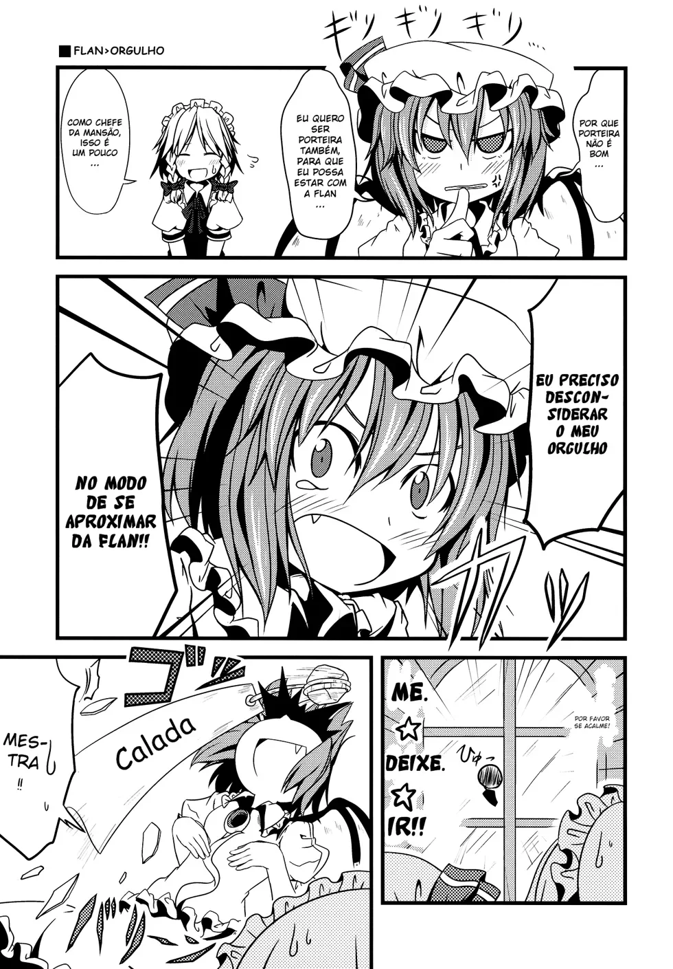 Flandre Chibi: A Queridinha da MansÃ£o Scarlet capitulo 3 pagina 10