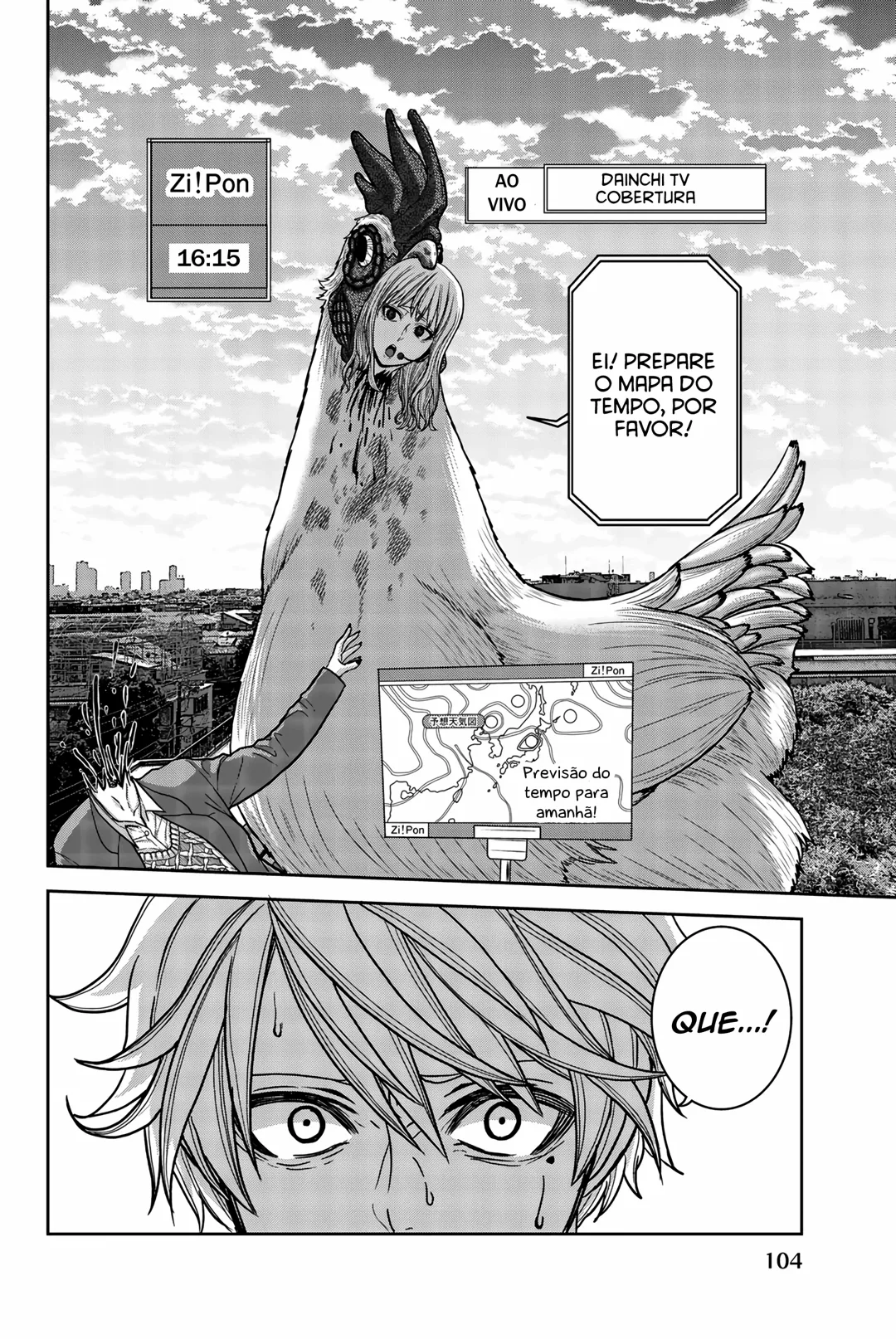O Rei das Galinhas: O Orfanato AmeaÃ§ado capitulo 4 pagina 13