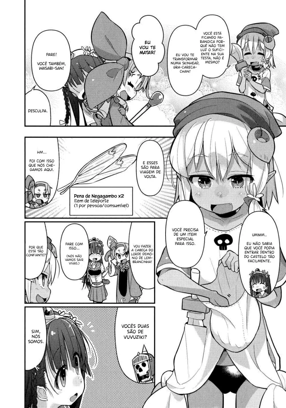 A Goblinha JÃ¡ EstÃ¡ Muito Forte capitulo 6 pagina 6