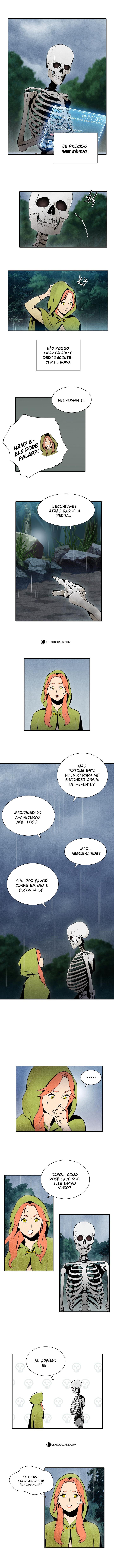 O soldado esqueleto não pôde proteger a masmorra capitulo 2 pagina 3
