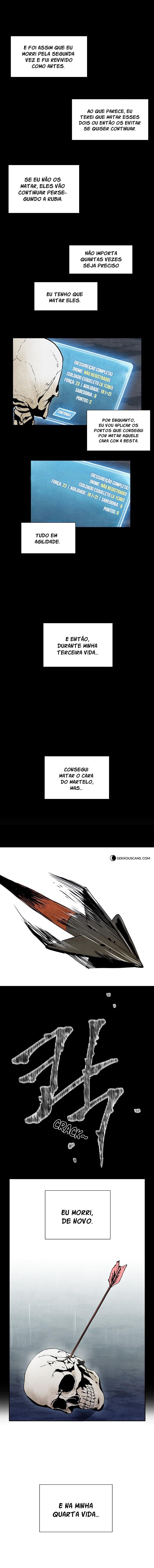 O soldado esqueleto não pôde proteger a masmorra capitulo 2 pagina 7