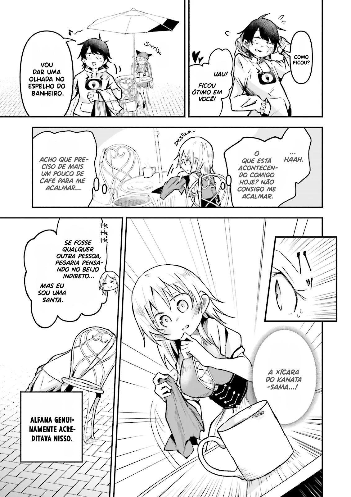 Isekai de Haishin Katsudou wo Shitara Tairyou no Yandere Shinja wo Umidashite Shimatta Ken capitulo 40 pagina 12