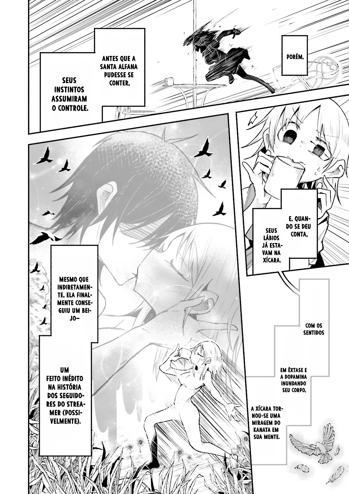 Isekai de Haishin Katsudou wo Shitara Tairyou no Yandere Shinja wo Umidashite Shimatta Ken capitulo 40 pagina 13