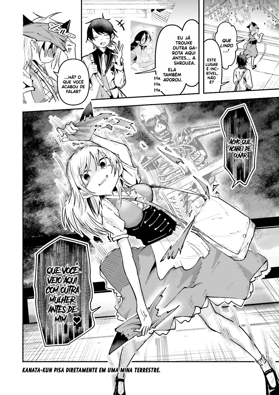 Isekai de Haishin Katsudou wo Shitara Tairyou no Yandere Shinja wo Umidashite Shimatta Ken capitulo 40 pagina 17