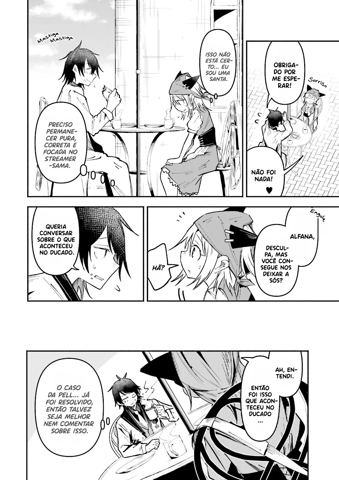 Isekai de Haishin Katsudou wo Shitara Tairyou no Yandere Shinja wo Umidashite Shimatta Ken capitulo 40 pagina 9