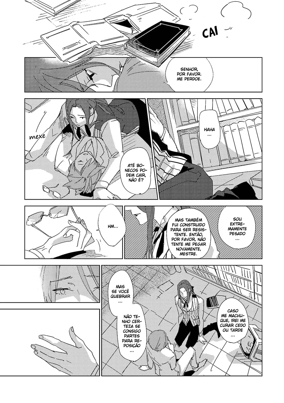 Antologia B's-LOVEY: AmanhÃ£, Morrerei capitulo 3 pagina 9