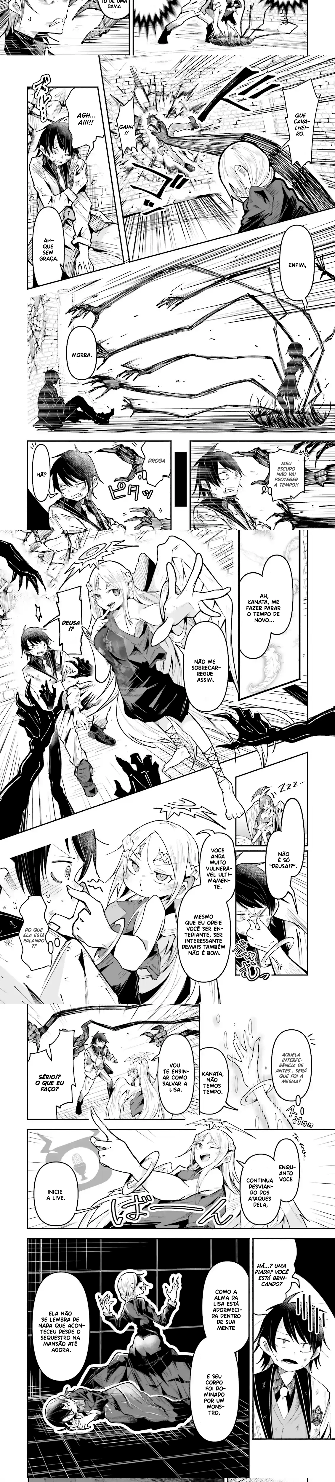 Isekai de Haishin Katsudou wo Shitara Tairyou no Yandere Shinja wo Umidashite Shimatta Ken capitulo 36 pagina 4