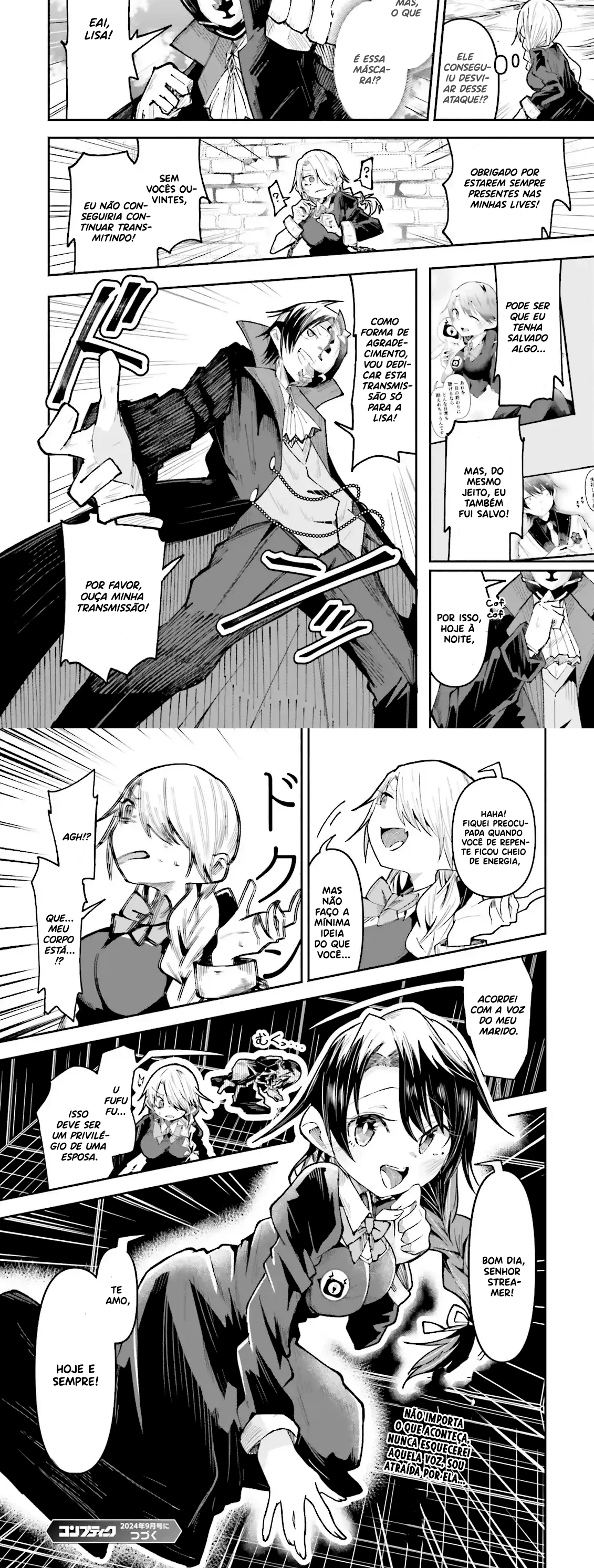 Isekai de Haishin Katsudou wo Shitara Tairyou no Yandere Shinja wo Umidashite Shimatta Ken capitulo 36 pagina 6