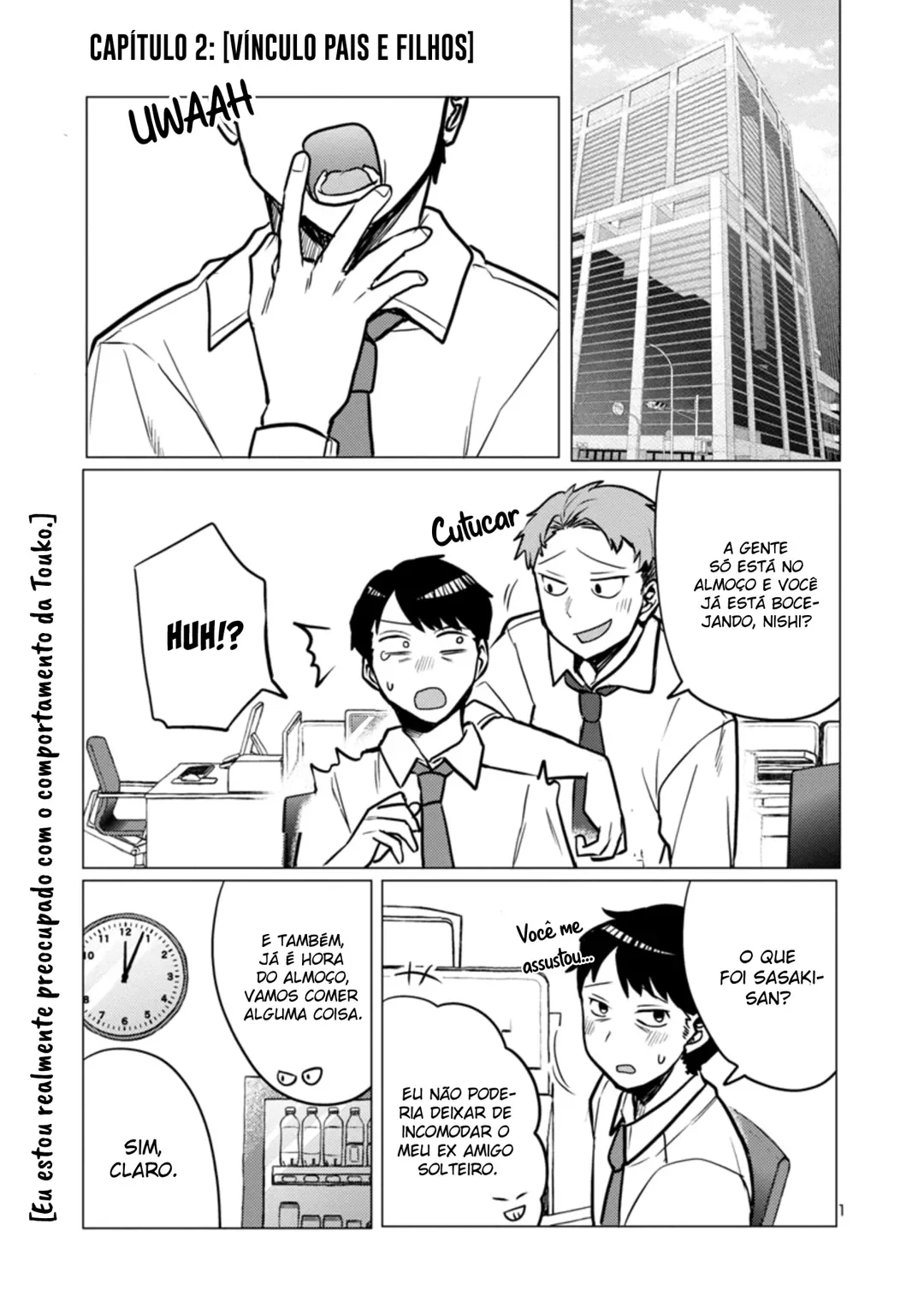 Bem-vindo de Volta, PapÃ¡ capitulo 2 pagina 1