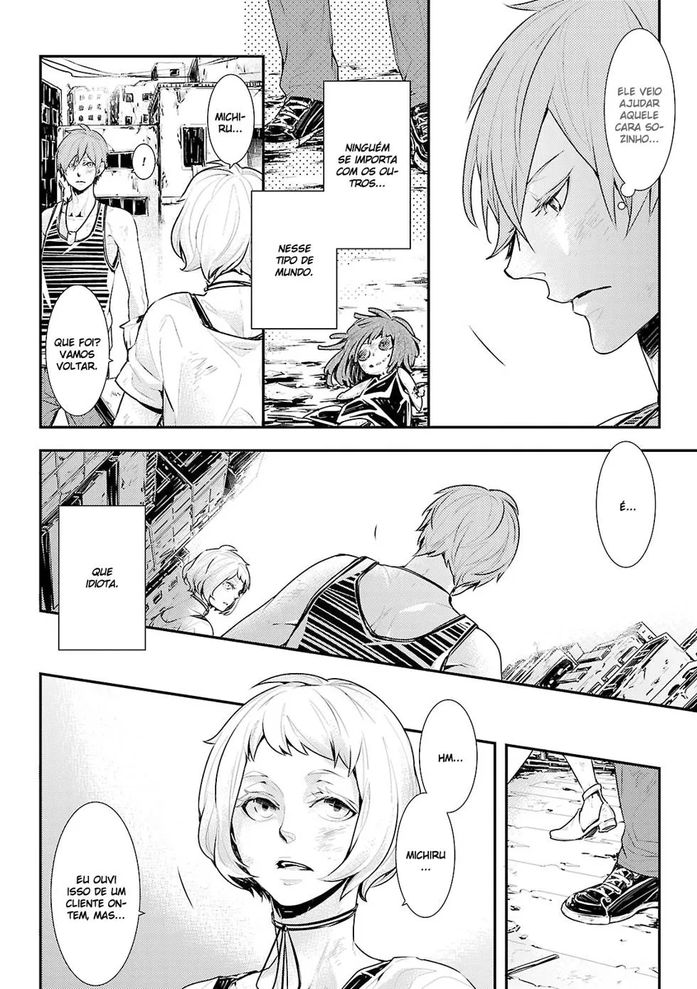 Antologia B's-LOVEY: AmanhÃ£, Morrerei capitulo 4 pagina 12