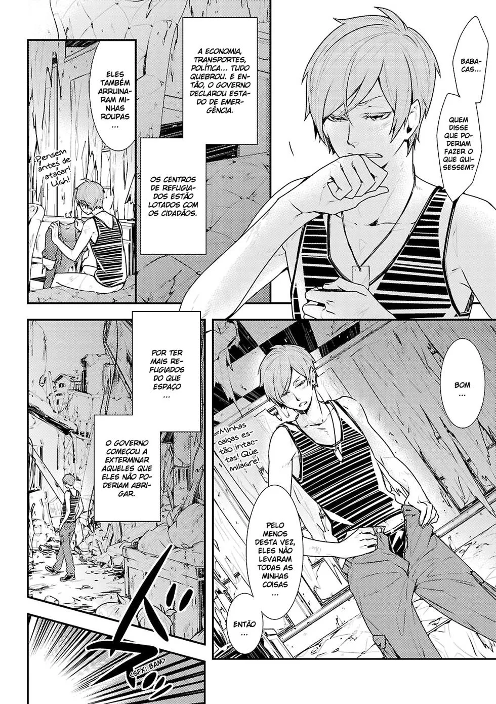 Antologia B's-LOVEY: AmanhÃ£, Morrerei capitulo 4 pagina 4