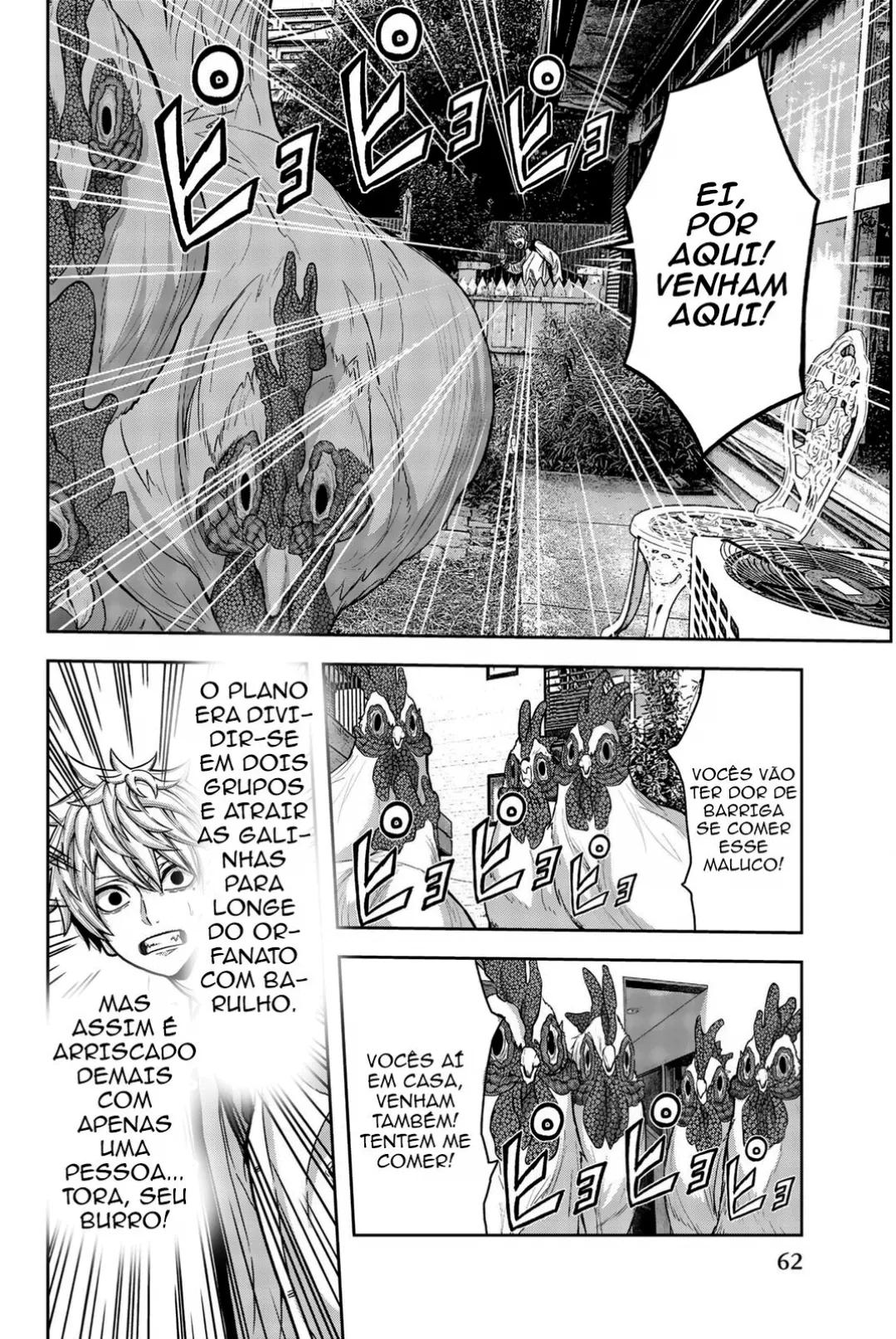 O Rei das Galinhas: O Orfanato AmeaÃ§ado capitulo 14 pagina 6