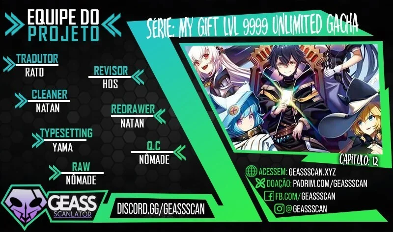 Meu Presente de Nível 9999 de Gacha Ilimitado capitulo 12 pagina 1