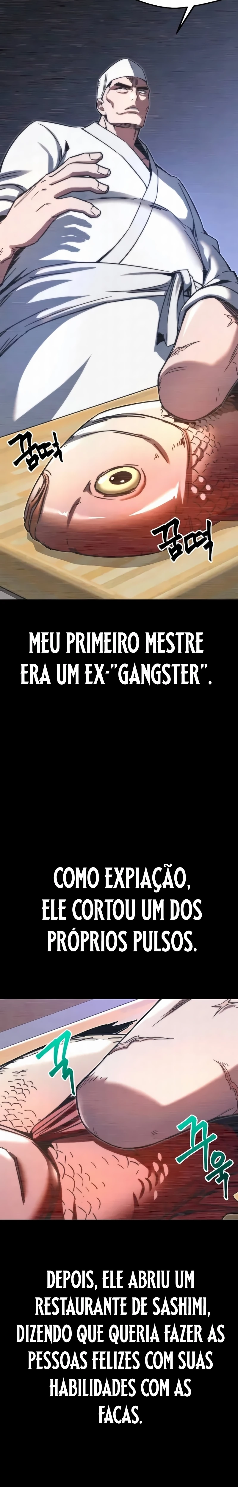 Eu Dominei a Academia Com uma Ãšnica Faca de Sashimi capitulo 3 pagina 2