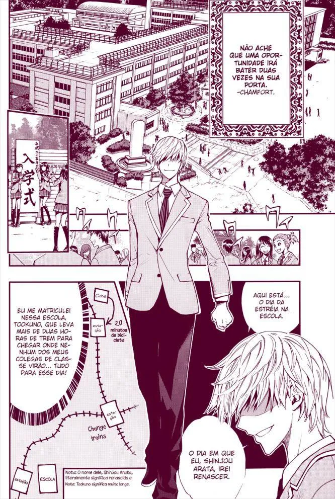Um Novo Dia na Escola capitulo 0 pagina 2