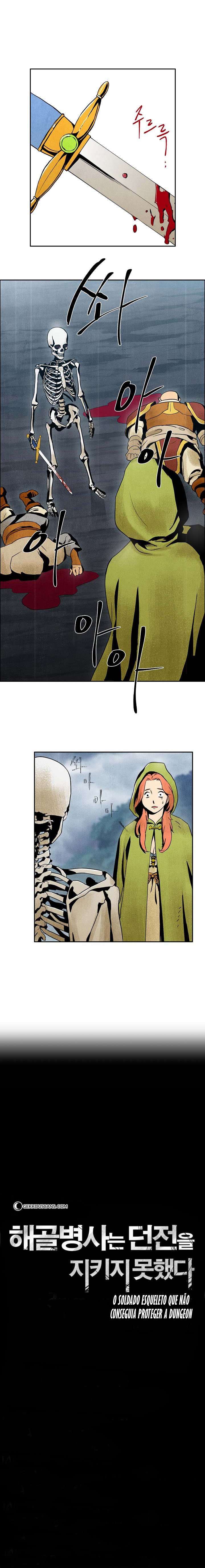 O soldado esqueleto não pôde proteger a masmorra capitulo 3 pagina 2