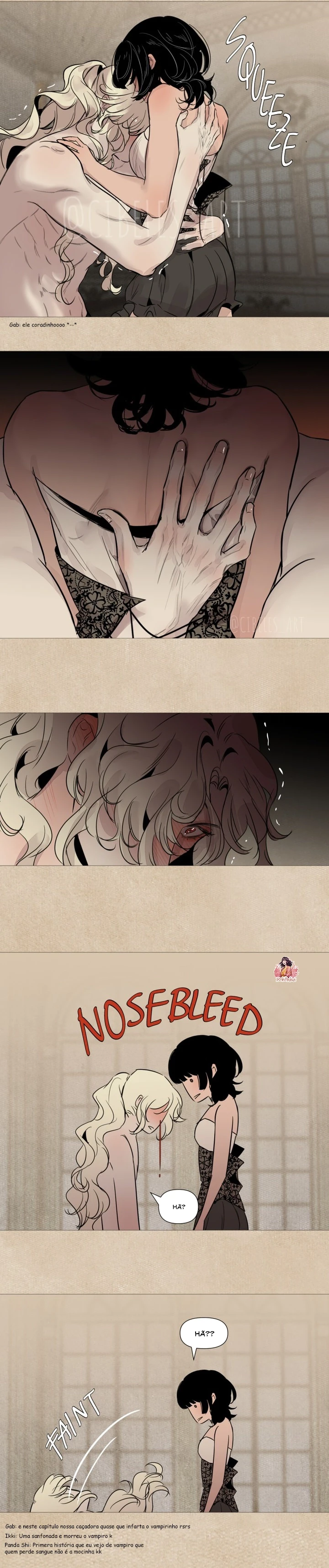 O Vampiro Encontrou A Caçadora capitulo 15 pagina 4