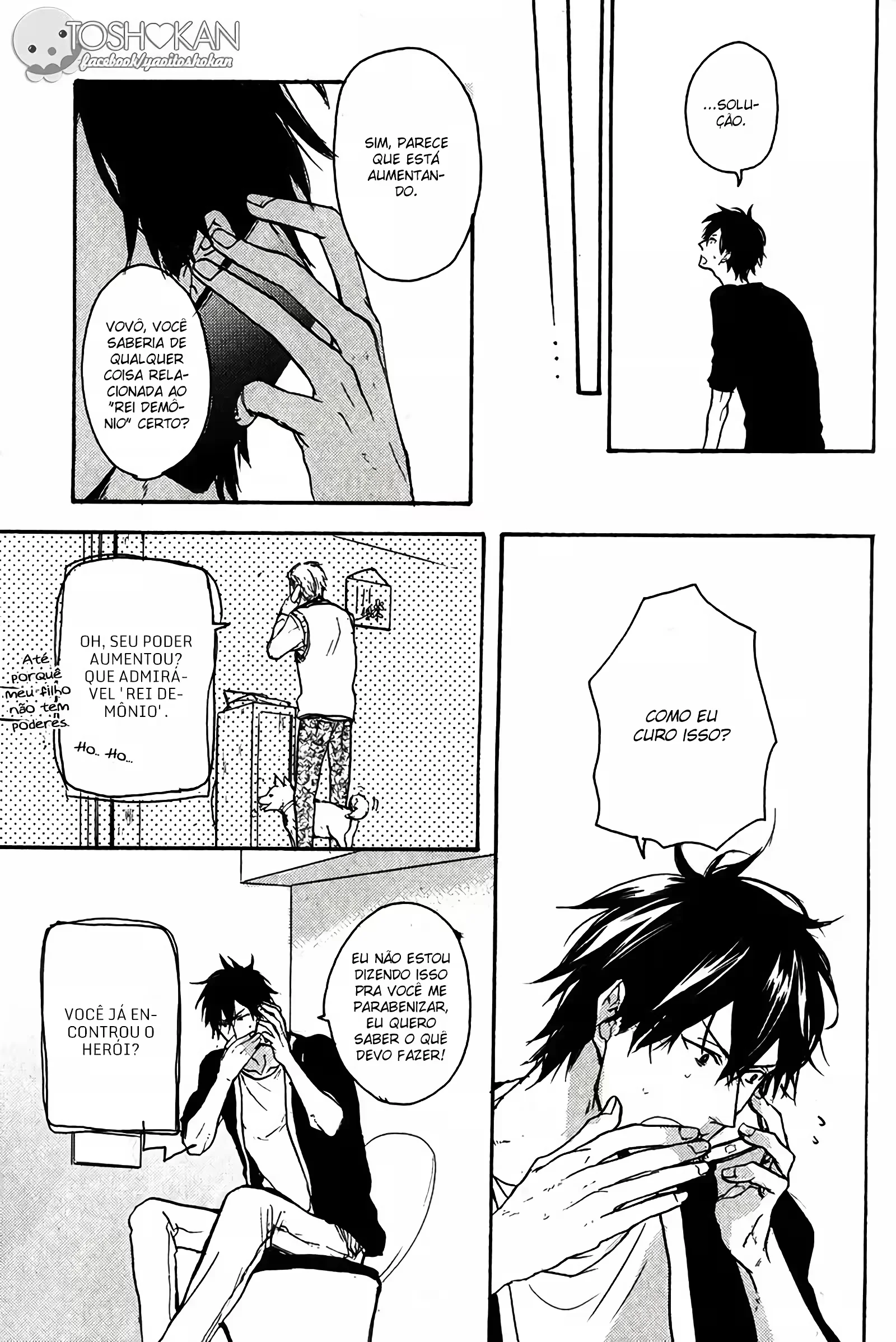 O DemÃ´nio Maou Odeia Esse Cara capitulo 3 pagina 12