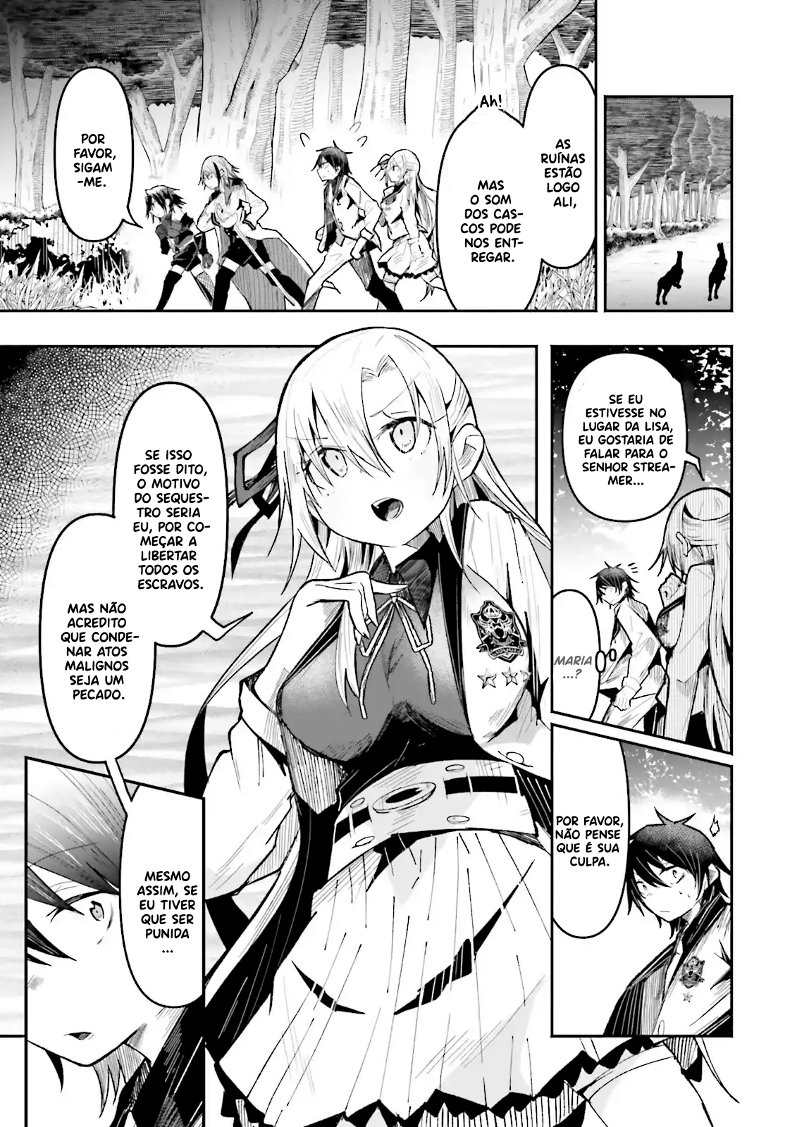 Isekai de Haishin Katsudou wo Shitara Tairyou no Yandere Shinja wo Umidashite Shimatta Ken capitulo 35 pagina 12