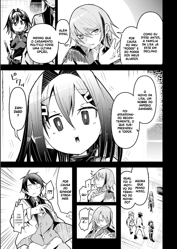 Isekai de Haishin Katsudou wo Shitara Tairyou no Yandere Shinja wo Umidashite Shimatta Ken capitulo 35 pagina 6