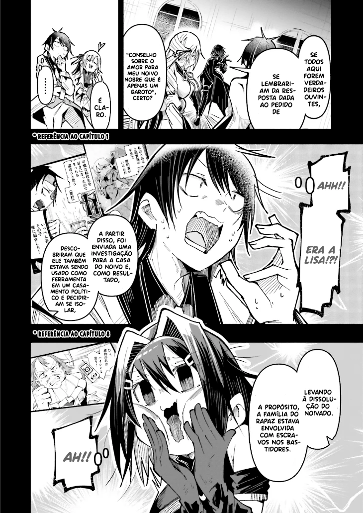 Isekai de Haishin Katsudou wo Shitara Tairyou no Yandere Shinja wo Umidashite Shimatta Ken capitulo 35 pagina 7