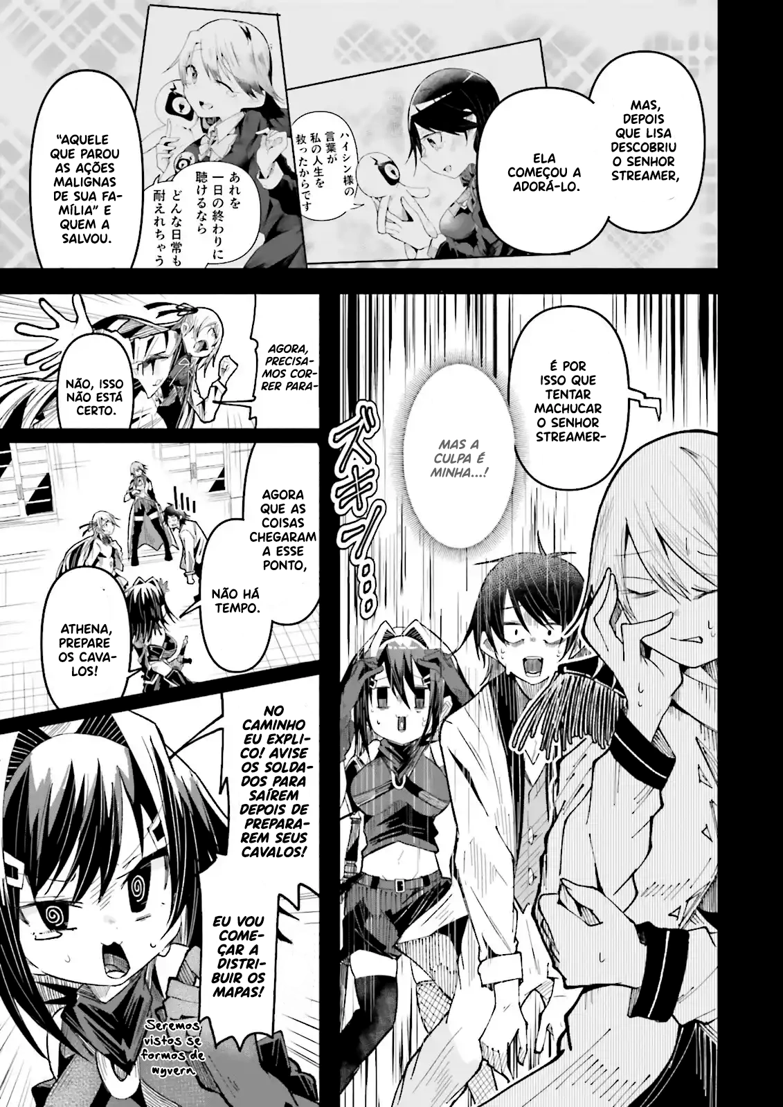 Isekai de Haishin Katsudou wo Shitara Tairyou no Yandere Shinja wo Umidashite Shimatta Ken capitulo 35 pagina 8